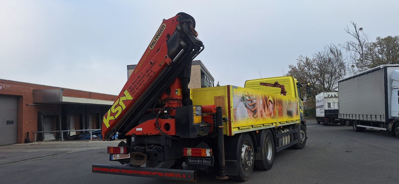 Mercedes-Benz 2636 Axor 3-Achser 6x2 mit Kran PK14002+Funk - Vrachtwagen met open laadbak, Kraanwagen: afbeelding 5 Mercedes-Benz 2636 Axor 3-Achser 6x2 mit Kran PK14002+Funk - Vrachtwagen met open laadbak, Kraanwagen: afbeelding 5