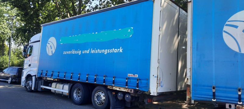 Mercedes-Benz 2642 Jumbozug Mit Hänger - Schuifzeilen vrachtwagen: afbeelding 2 Mercedes-Benz 2642 Jumbozug Mit Hänger - Schuifzeilen vrachtwagen: afbeelding 2