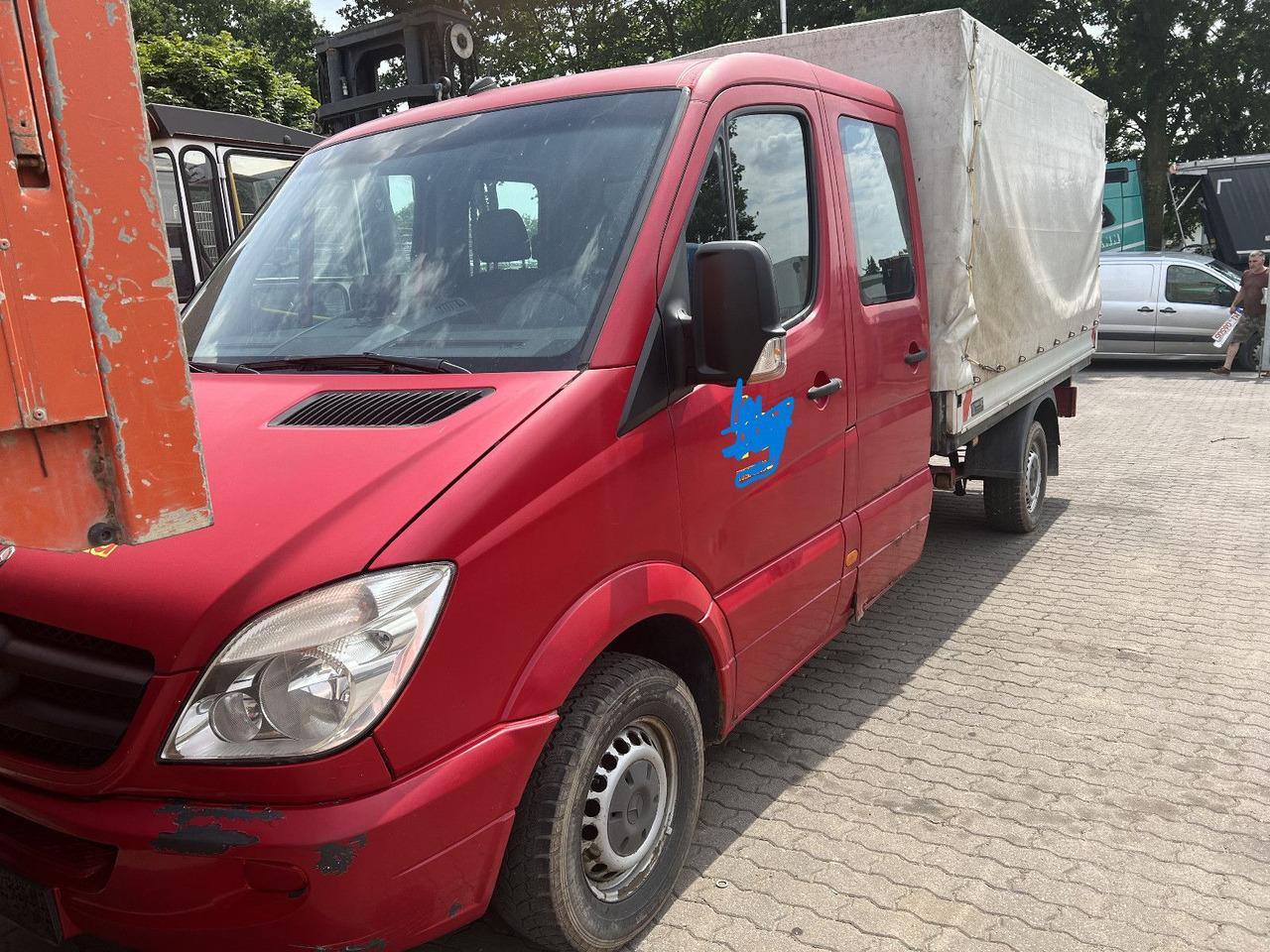 Mercedes-Benz 319 Doka - Huifzeil bedrijfswagen, Bestelwagen met dubbele cabine: afbeelding 5 Mercedes-Benz 319 Doka - Huifzeil bedrijfswagen, Bestelwagen met dubbele cabine: afbeelding 5
