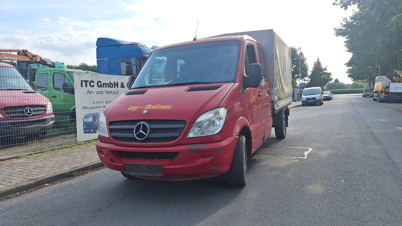 Mercedes-Benz 319 Doka - Huifzeil bedrijfswagen, Bestelwagen met dubbele cabine: afbeelding 1 Mercedes-Benz 319 Doka - Huifzeil bedrijfswagen, Bestelwagen met dubbele cabine: afbeelding 1