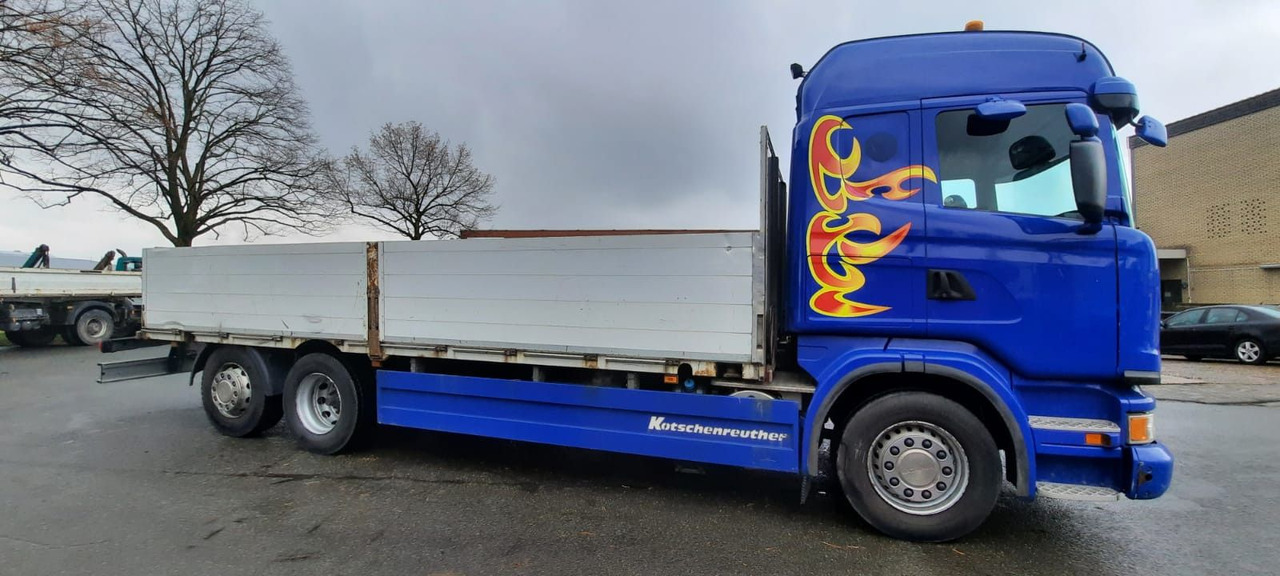 Scania G440 Pritsche 6x2 Kran am Heck vor. - Vrachtwagen met open laadbak, Kraanwagen: afbeelding 3 Scania G440 Pritsche 6x2 Kran am Heck vor. - Vrachtwagen met open laadbak, Kraanwagen: afbeelding 3