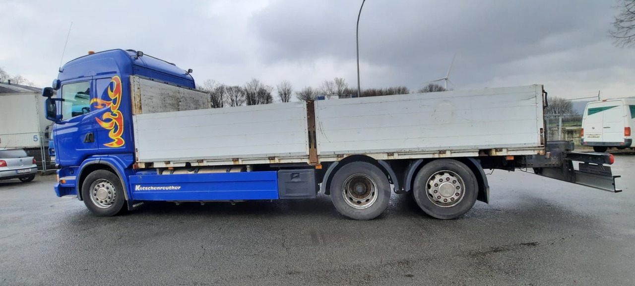 Scania G440 Pritsche 6x2 Kran am Heck vor. - Vrachtwagen met open laadbak, Kraanwagen: afbeelding 5 Scania G440 Pritsche 6x2 Kran am Heck vor. - Vrachtwagen met open laadbak, Kraanwagen: afbeelding 5