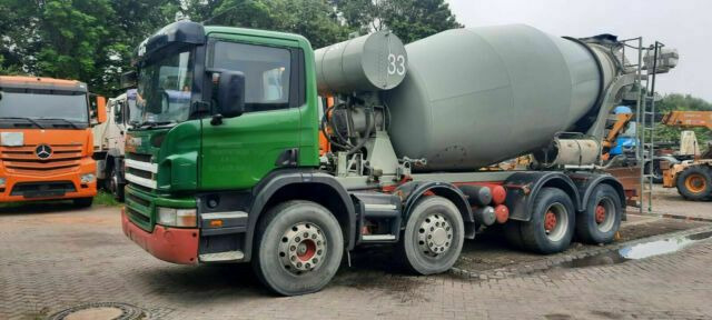Scania P340PS 4-Achser 8x4 Betonmischer Euro:4 - Betonmixer: afbeelding 1 Scania P340PS 4-Achser 8x4 Betonmischer Euro:4 - Betonmixer: afbeelding 1