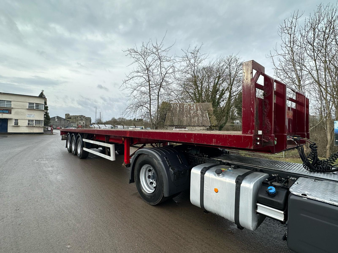 2007 Montracon Flatbed Trailer - Vlakke/ Open oplegger: afbeelding 3 2007 Montracon Flatbed Trailer - Vlakke/ Open oplegger: afbeelding 3