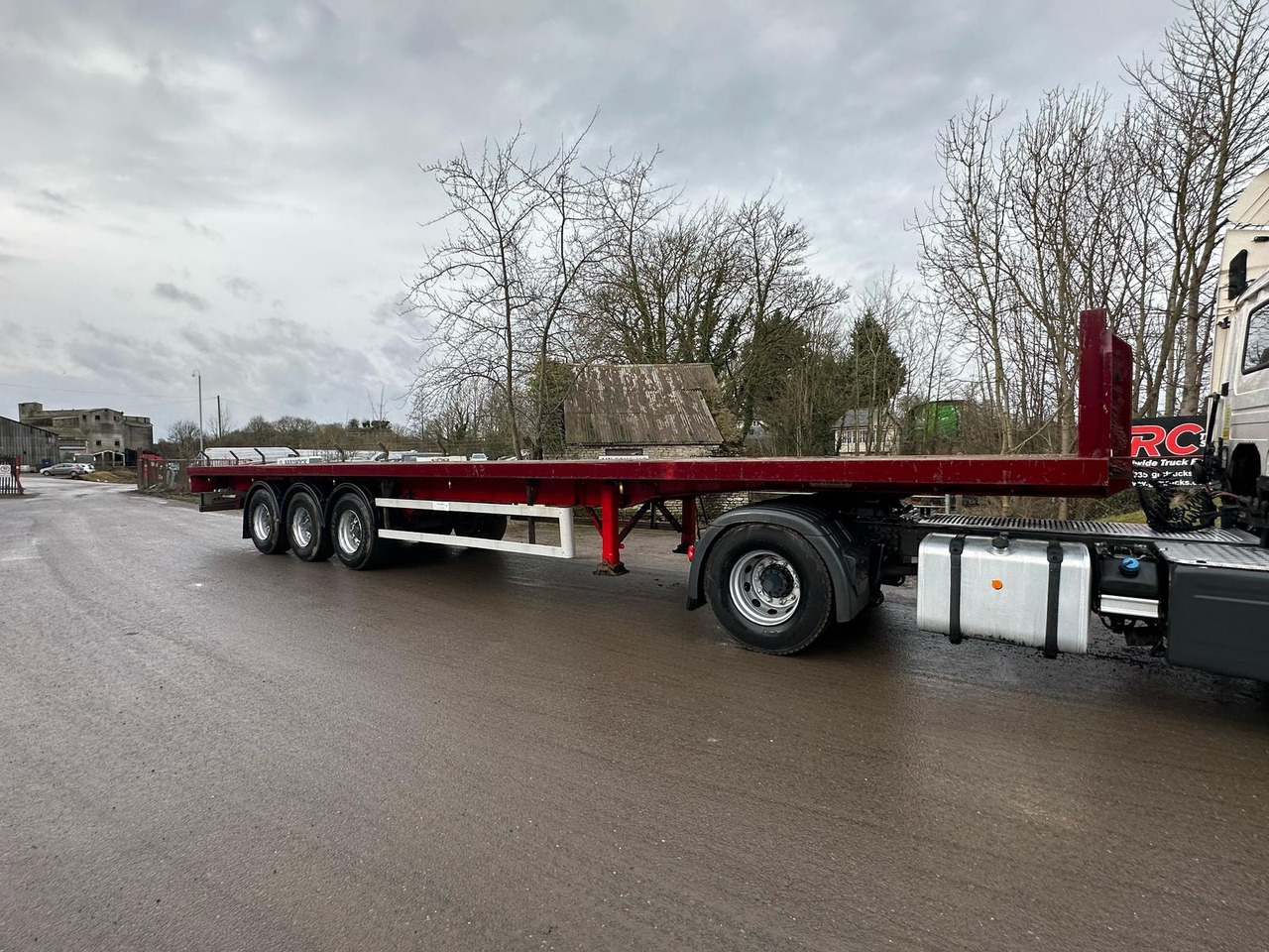 2007 Montracon Flatbed Trailer - Vlakke/ Open oplegger: afbeelding 4 2007 Montracon Flatbed Trailer - Vlakke/ Open oplegger: afbeelding 4