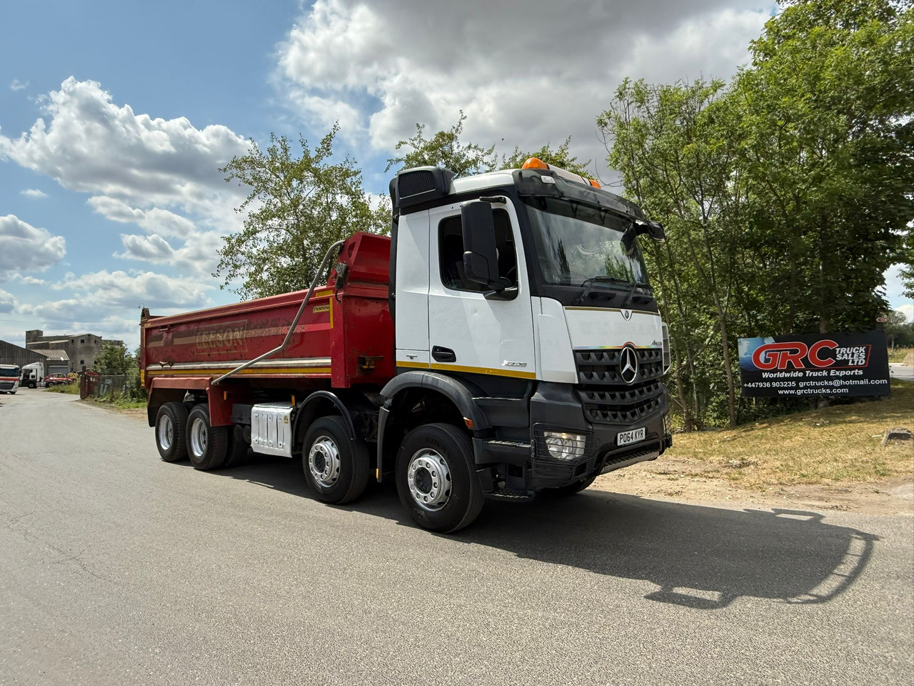 2014 Mercedes Arocs Tipper Truck RFE - Kipper vrachtwagen: afbeelding 5 2014 Mercedes Arocs Tipper Truck RFE - Kipper vrachtwagen: afbeelding 5