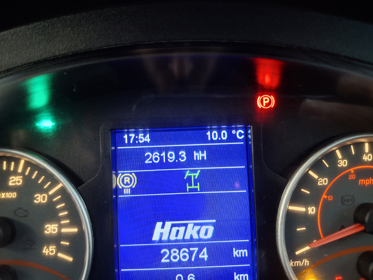 Veegwagen Hako Citymaster 2200 Zamiatarka Kehrmaschine Euro 6 PM2.5 2018r 2619 Mth: afbeelding 23