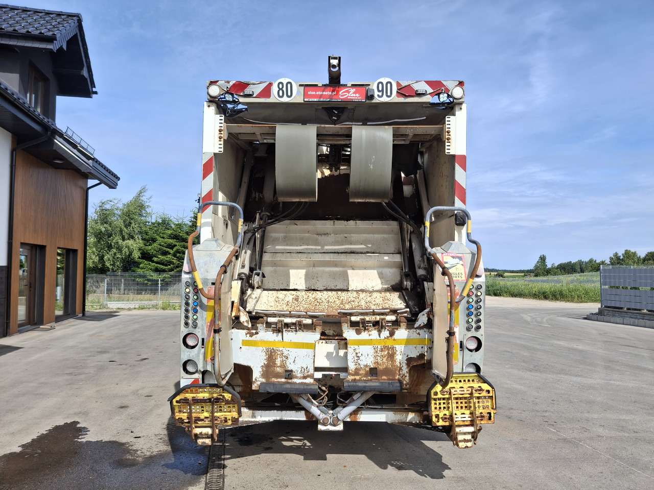 MAN MAN TGS 28.360 Śmieciarka Müllwagen Garbage Truck FAUN 3 Osie - Vuilniswagen: afbeelding 4 MAN MAN TGS 28.360 Śmieciarka Müllwagen Garbage Truck FAUN 3 Osie - Vuilniswagen: afbeelding 4