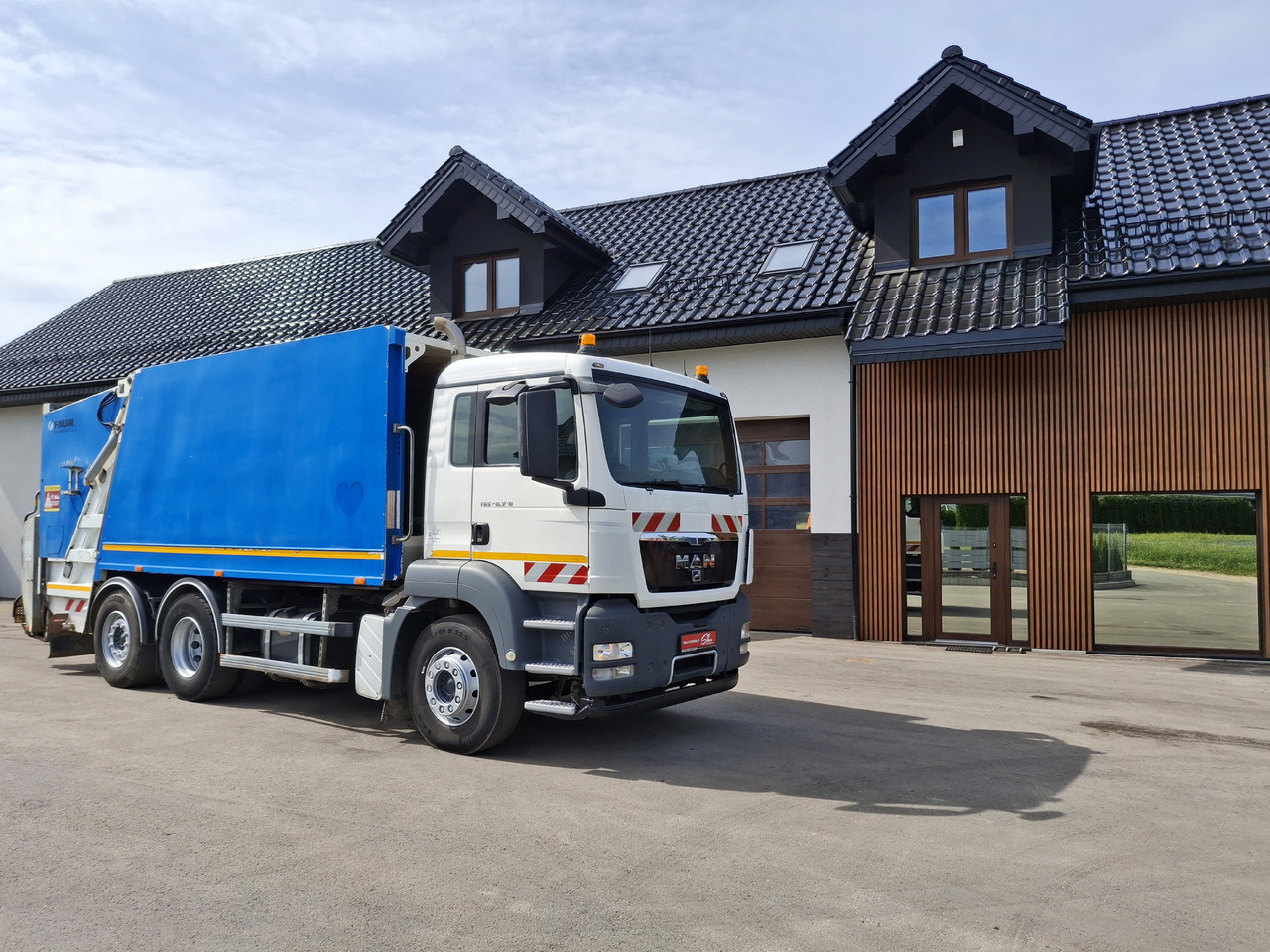 MAN MAN TGS 28.360 Śmieciarka Müllwagen Garbage Truck FAUN 3 Osie - Vuilniswagen: afbeelding 1 MAN MAN TGS 28.360 Śmieciarka Müllwagen Garbage Truck FAUN 3 Osie - Vuilniswagen: afbeelding 1