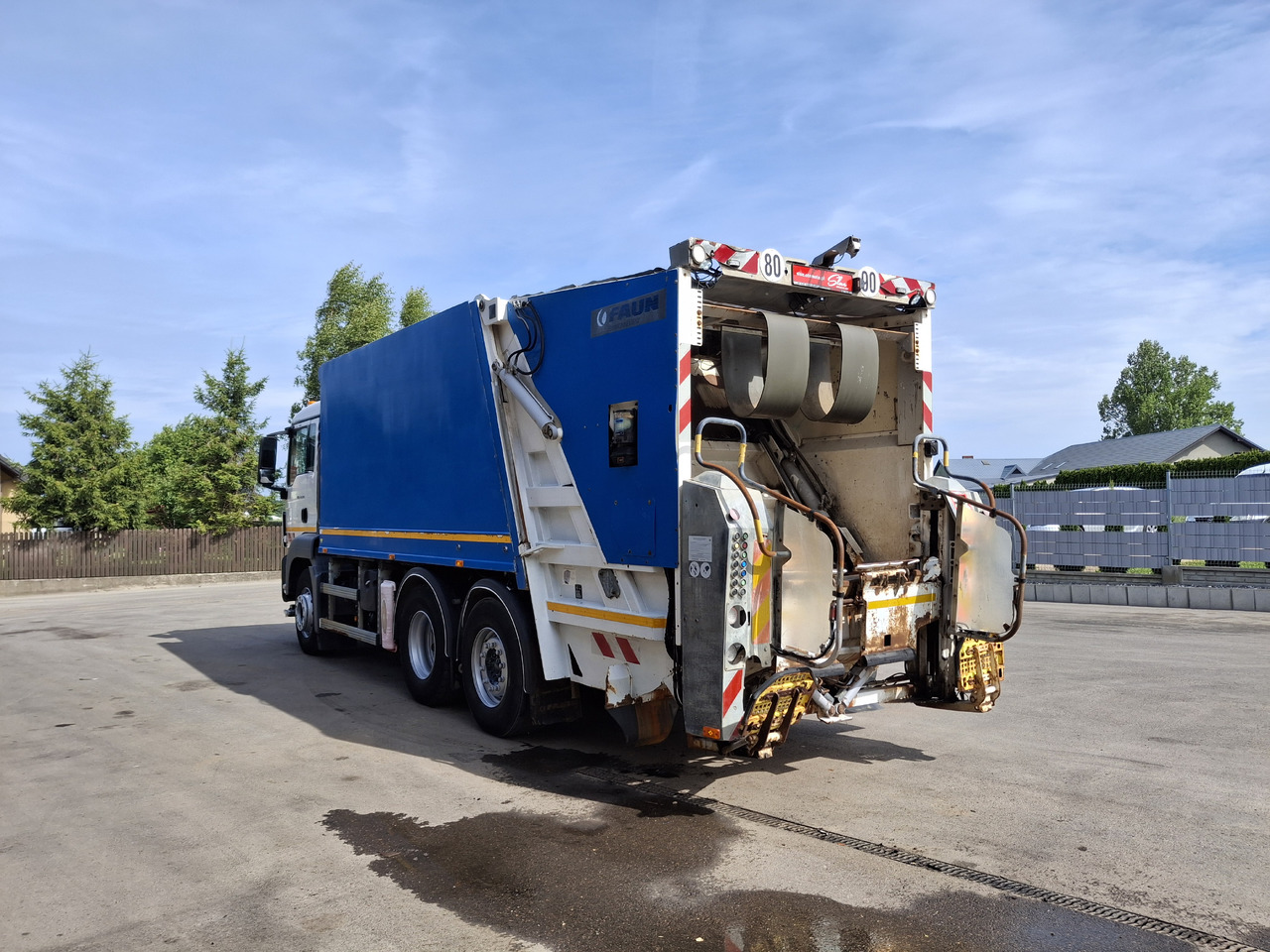 MAN MAN TGS 28.360 Śmieciarka Müllwagen Garbage Truck FAUN 3 Osie - Vuilniswagen: afbeelding 3 MAN MAN TGS 28.360 Śmieciarka Müllwagen Garbage Truck FAUN 3 Osie - Vuilniswagen: afbeelding 3