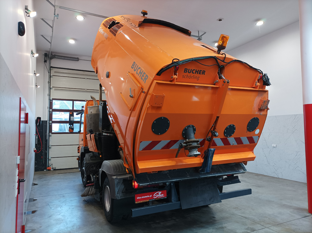 Veegwagen MERCEDES-BENZ Atego 1018 Zamiatarka Kehrmaschine BUCHER Szczotki L/R PM10 2 Silniki 2012r: afbeelding 9