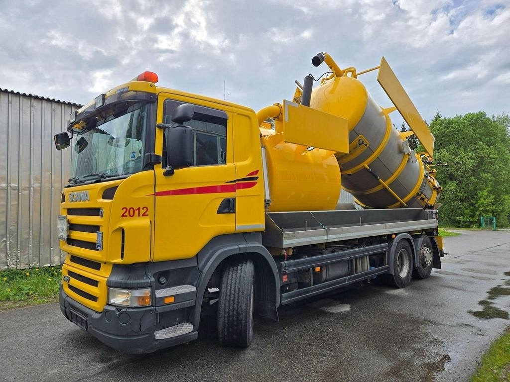 Scania R420 6X2 ADR AMPHITECH VORTEX 13m³ - Vacuümwagen: afbeelding 1 Scania R420 6X2 ADR AMPHITECH VORTEX 13m³ - Vacuümwagen: afbeelding 1