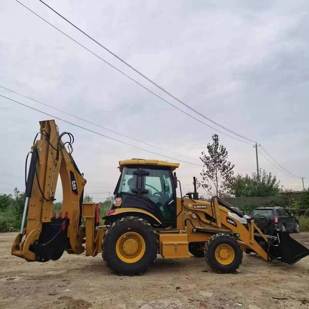 Graaflaadmachine 2023 Caterpillar 420F: afbeelding 11