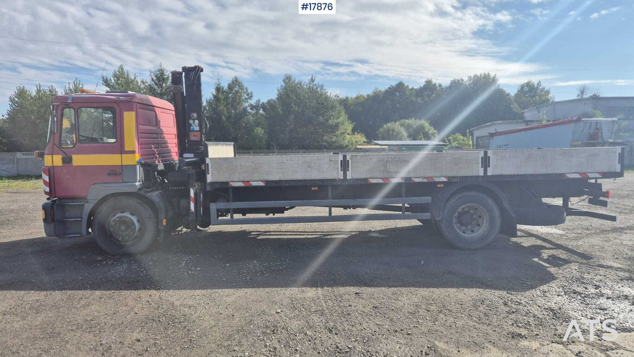 1997 MAN 18.224 - Vrachtwagen met open laadbak, Kraanwagen: afbeelding 2 1997 MAN 18.224 - Vrachtwagen met open laadbak, Kraanwagen: afbeelding 2