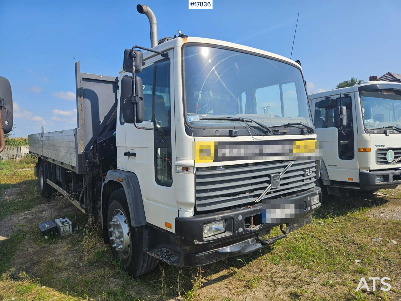 1997 Volvo FL 619 - Vrachtwagen met open laadbak, Kraanwagen: afbeelding 3 1997 Volvo FL 619 - Vrachtwagen met open laadbak, Kraanwagen: afbeelding 3