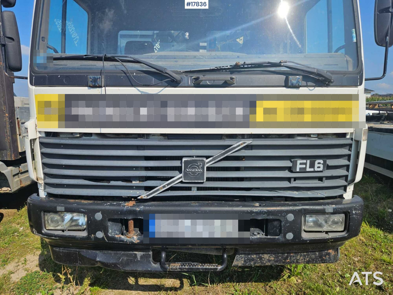 1997 Volvo FL 619 - Vrachtwagen met open laadbak, Kraanwagen: afbeelding 4 1997 Volvo FL 619 - Vrachtwagen met open laadbak, Kraanwagen: afbeelding 4