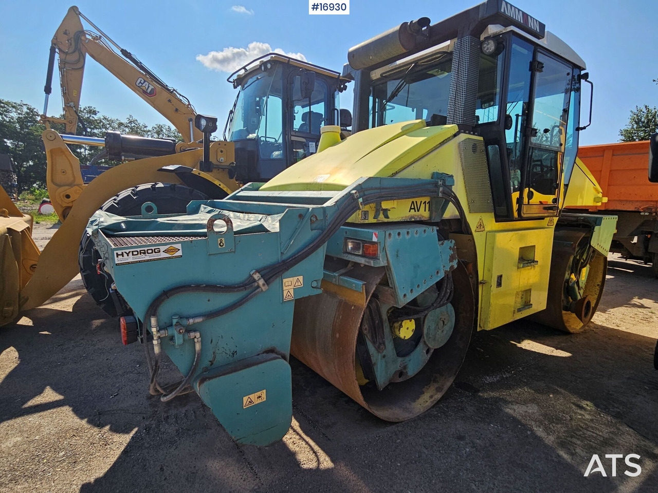 2008 Ammann AV 115-2 Hydro spreader - Asfaltwals: afbeelding 1 2008 Ammann AV 115-2 Hydro spreader - Asfaltwals: afbeelding 1