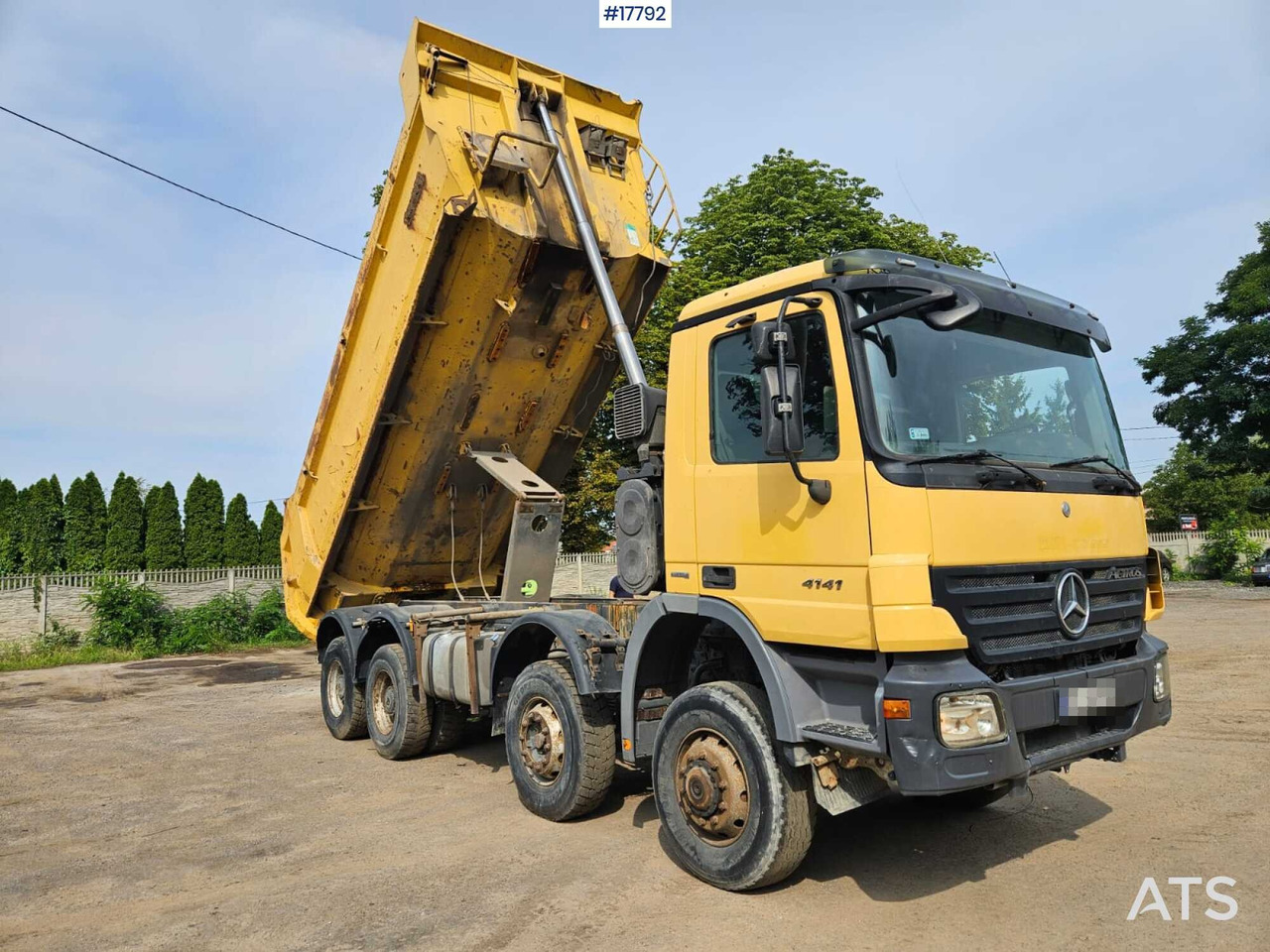 2008 Mercedes-Benz Actros 4141 - Kipper vrachtwagen: afbeelding 2 2008 Mercedes-Benz Actros 4141 - Kipper vrachtwagen: afbeelding 2