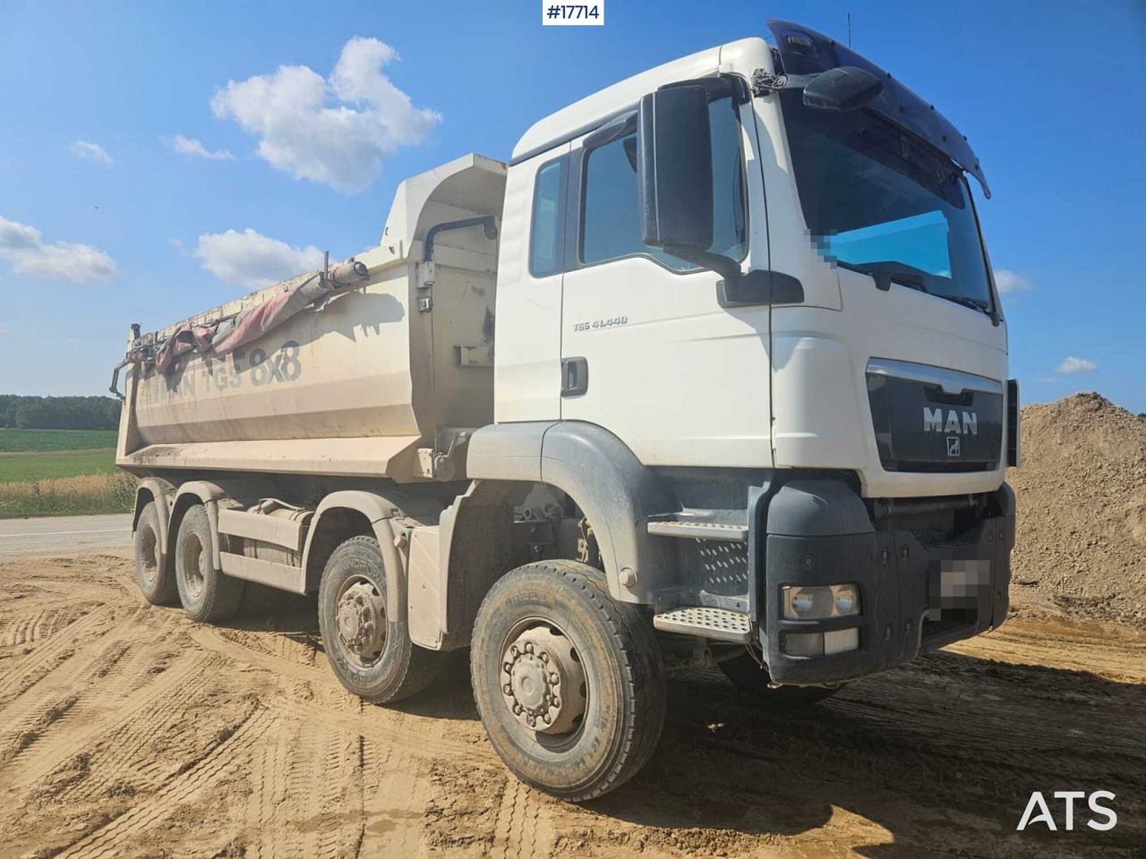2009 MAN TGS 41.440 - Kipper vrachtwagen: afbeelding 4 2009 MAN TGS 41.440 - Kipper vrachtwagen: afbeelding 4