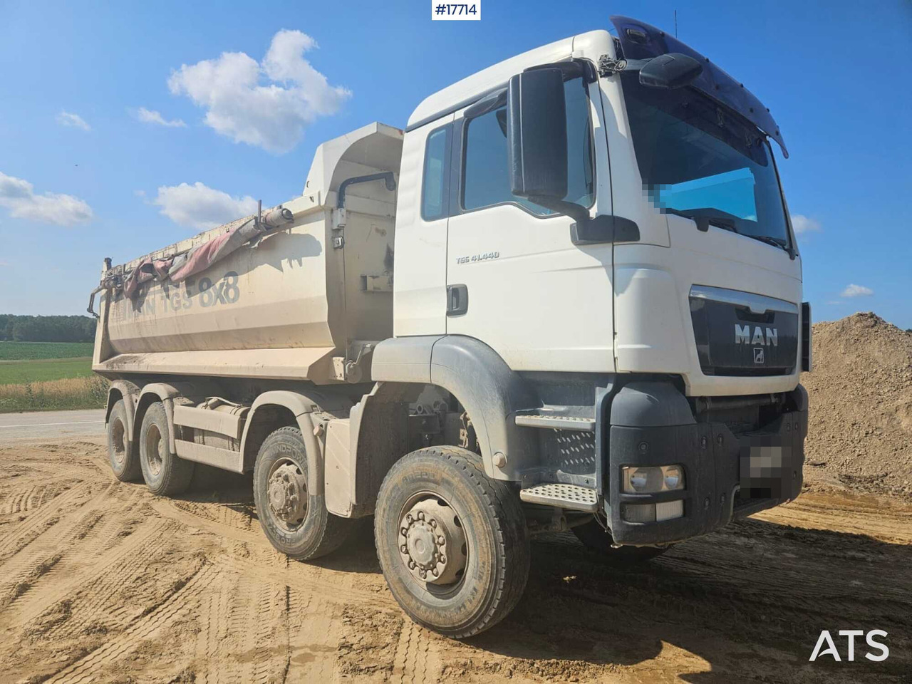 2009 MAN TGS 41.440 - Kipper vrachtwagen: afbeelding 2 2009 MAN TGS 41.440 - Kipper vrachtwagen: afbeelding 2