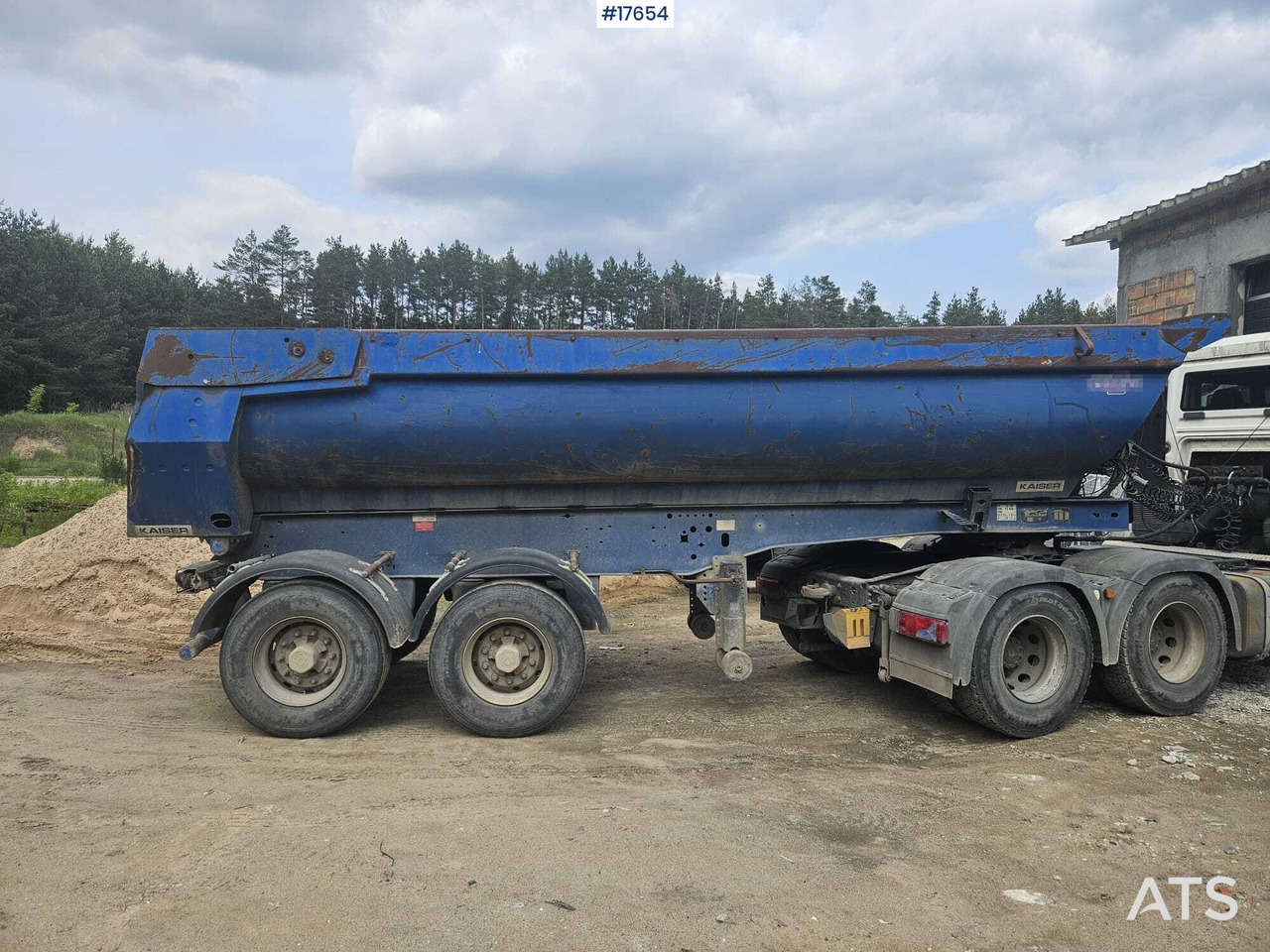 2010 ROBUSTE - KAISER S3302 - Kipper oplegger: afbeelding 4 2010 ROBUSTE - KAISER S3302 - Kipper oplegger: afbeelding 4