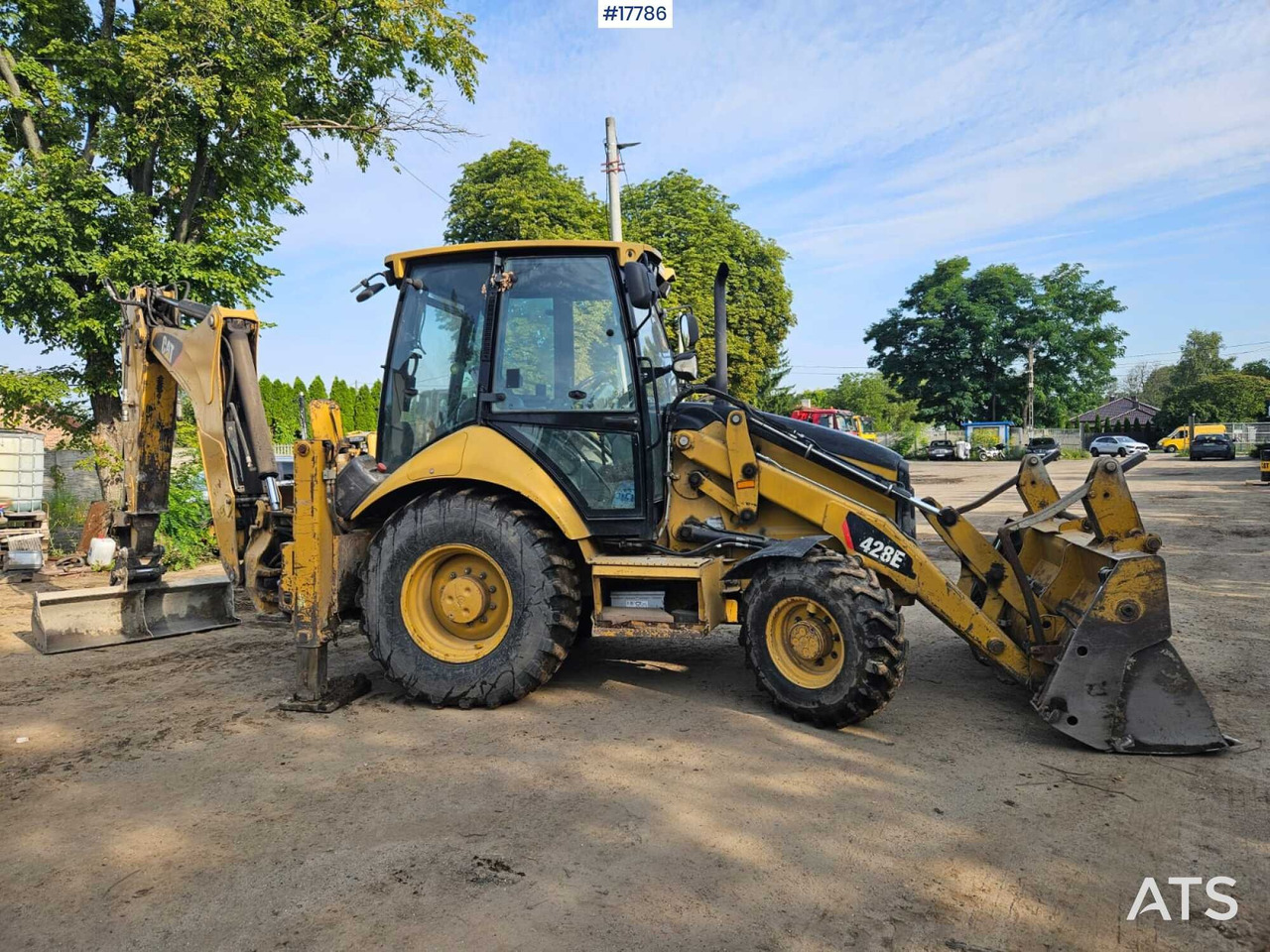 2011 CAT 428E - Graaflaadmachine: afbeelding 3 2011 CAT 428E - Graaflaadmachine: afbeelding 3