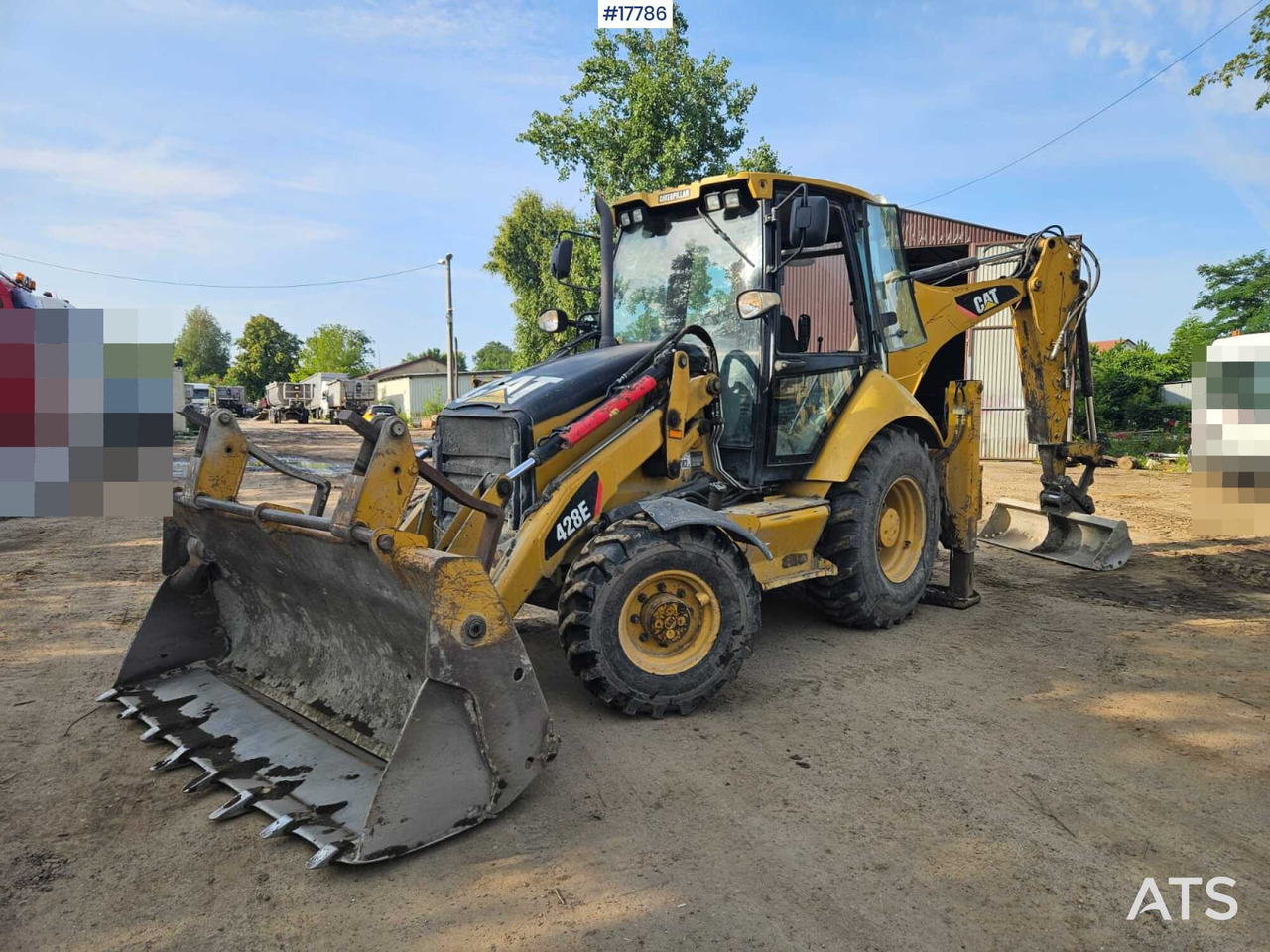 2011 CAT 428E - Graaflaadmachine: afbeelding 1 2011 CAT 428E - Graaflaadmachine: afbeelding 1