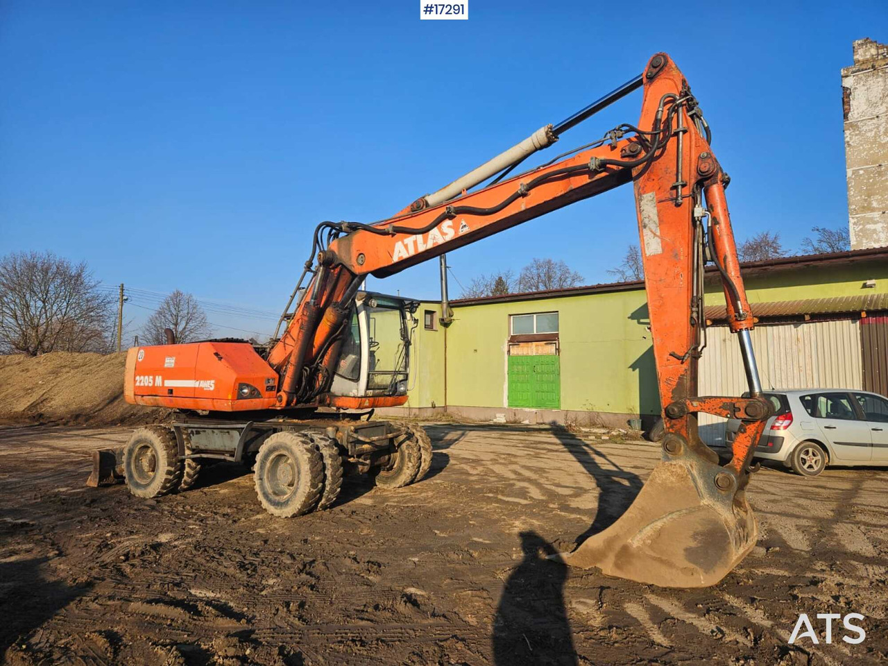 ATLAS 2205 M wheeled excavator (2005) - Mobiele graafmachine: afbeelding 3 ATLAS 2205 M wheeled excavator (2005) - Mobiele graafmachine: afbeelding 3