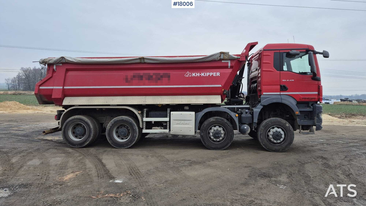 Four-axle tipper MAN TGS 41.470 8x6 (2021) - Kipper vrachtwagen: afbeelding 5 Four-axle tipper MAN TGS 41.470 8x6 (2021) - Kipper vrachtwagen: afbeelding 5