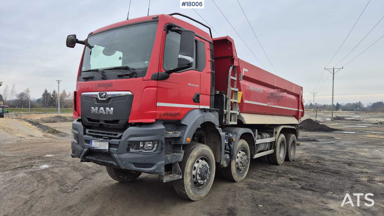 Four-axle tipper MAN TGS 41.470 8x6 (2021) - Kipper vrachtwagen: afbeelding 1 Four-axle tipper MAN TGS 41.470 8x6 (2021) - Kipper vrachtwagen: afbeelding 1