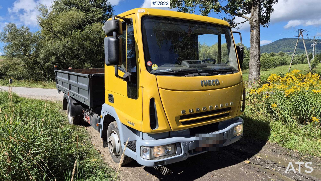 IVECO 75E15 EURO CARGO tipper (2003) - Kipper vrachtwagen: afbeelding 1 IVECO 75E15 EURO CARGO tipper (2003) - Kipper vrachtwagen: afbeelding 1