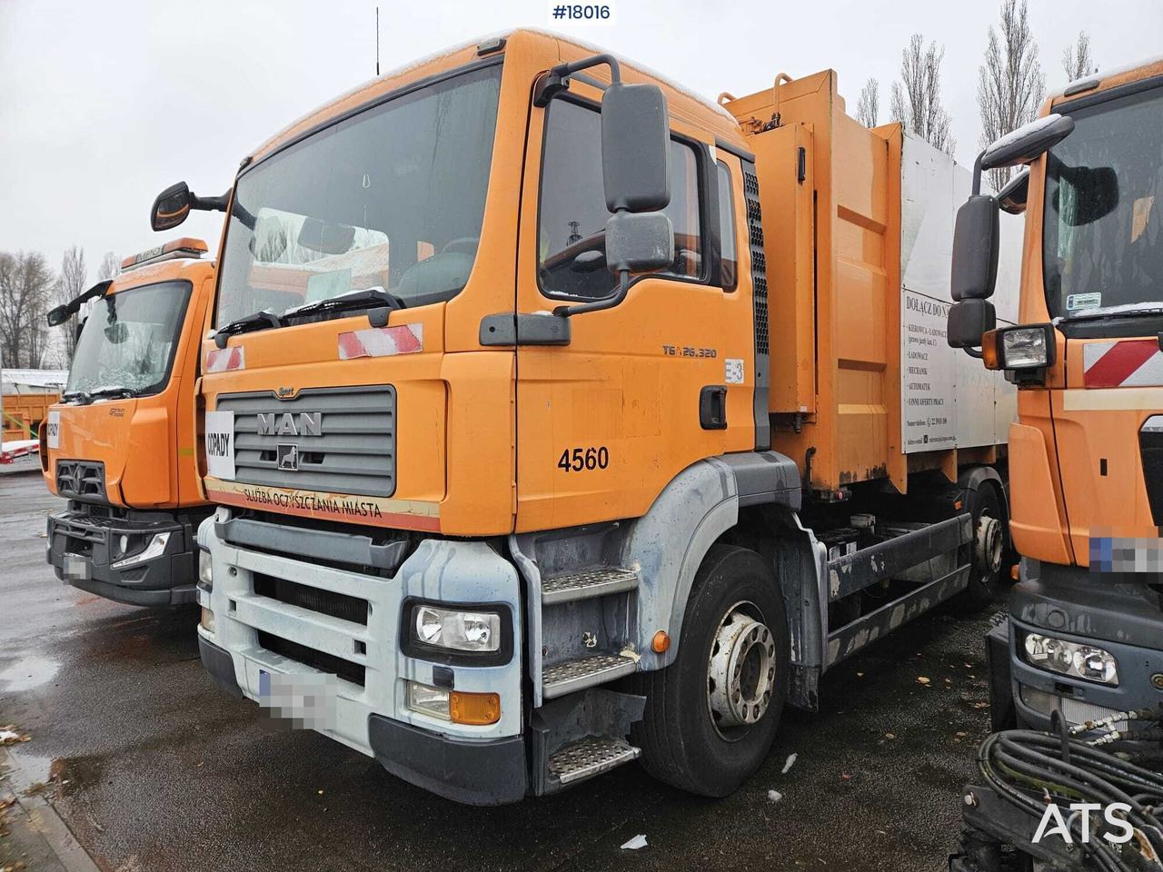 Truck MAN TGA 26.320 (2007) with EKOCEL MEDIUM XL garbage truck body. - Vuilniswagen: afbeelding 1 Truck MAN TGA 26.320 (2007) with EKOCEL MEDIUM XL garbage truck body. - Vuilniswagen: afbeelding 1