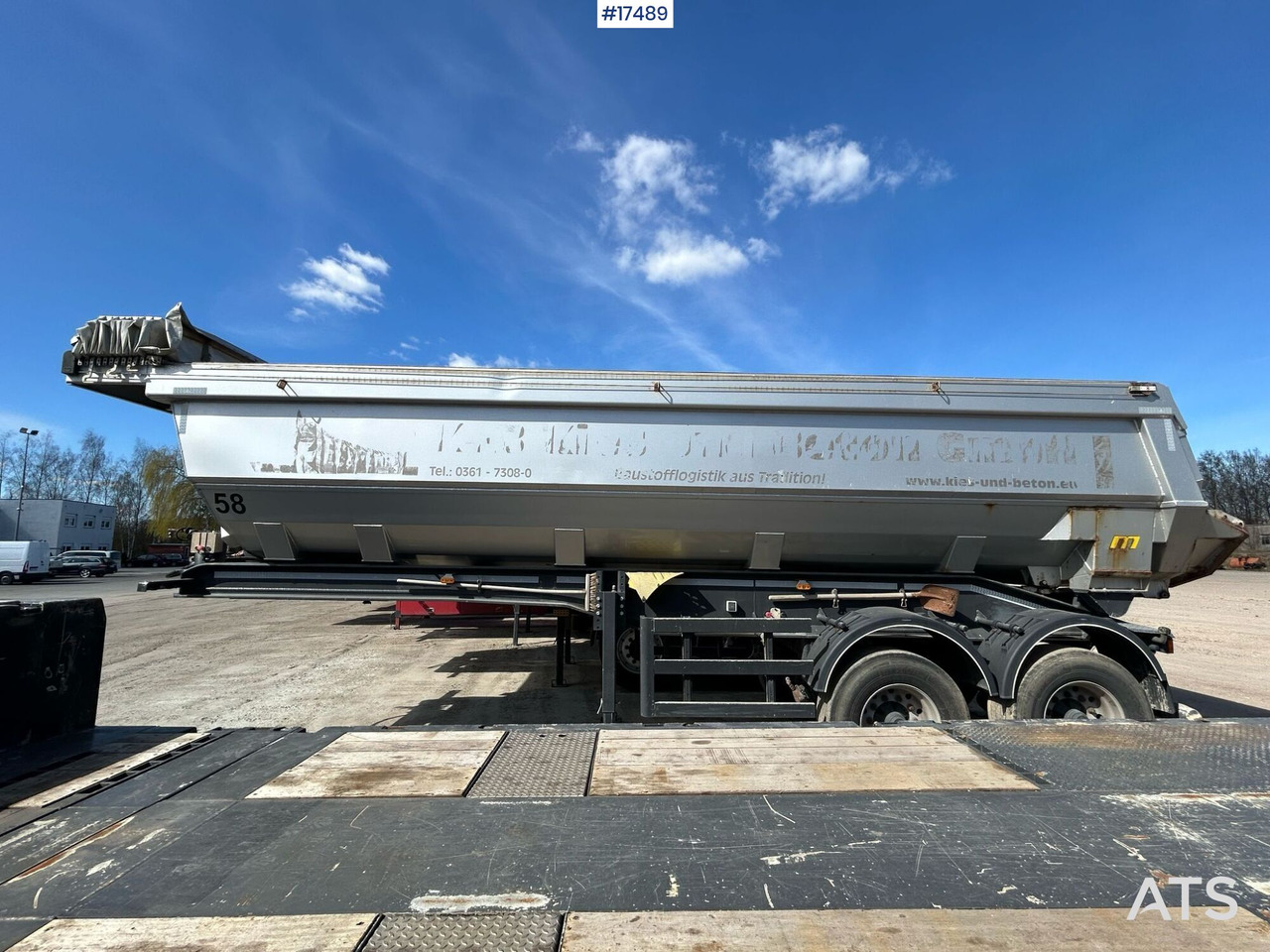 Truck semi-trailer, tipper MEIERLING MSK 18 (2017) - Kipper oplegger: afbeelding 2 Truck semi-trailer, tipper MEIERLING MSK 18 (2017) - Kipper oplegger: afbeelding 2