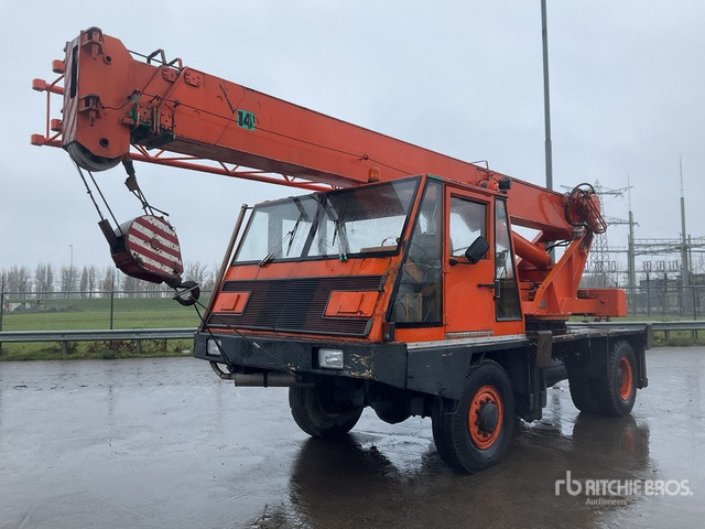 1979 Haulotte GH166 14000 kg 4x4 All Terrain Crane - Alle terrein kraan: afbeelding 2 1979 Haulotte GH166 14000 kg 4x4 All Terrain Crane - Alle terrein kraan: afbeelding 2