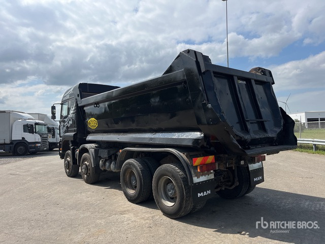 2006 MAN TGA41.430 8x8 Twin-Steer Sleeper T/A Dump Truck - Kipper vrachtwagen: afbeelding 3 2006 MAN TGA41.430 8x8 Twin-Steer Sleeper T/A Dump Truck - Kipper vrachtwagen: afbeelding 3