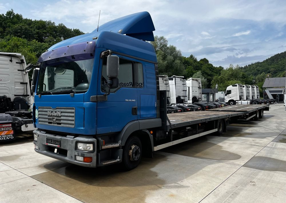 MAN TGM 12.240 // 2008 Rok // Euro 5 // + Przyczepa Konar 2 osie // 7.7+7.7 // - Vrachtwagen met open laadbak: afbeelding 3 MAN TGM 12.240 // 2008 Rok // Euro 5 // + Przyczepa Konar 2 osie // 7.7+7.7 // - Vrachtwagen met open laadbak: afbeelding 3