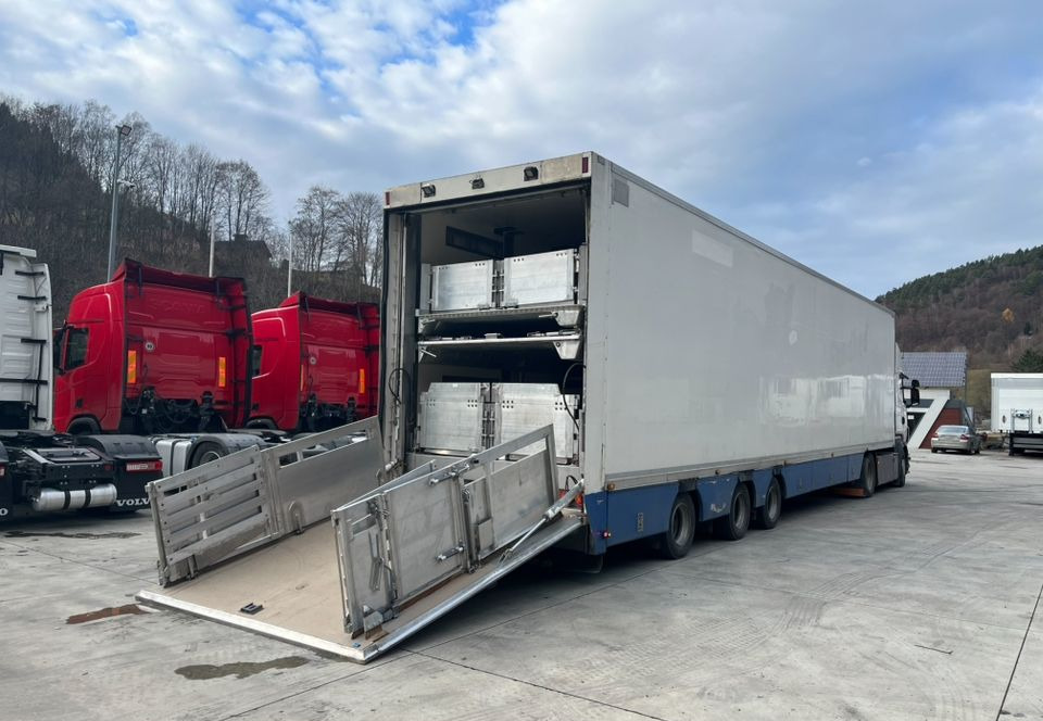 Pezzaioli HMK Industri // Do przewozu zwierząt // 2004 Rok // 3 Pokłady // Waga // Osi skrętne // Oznonacja // - Veewagen oplegger: afbeelding 3 Pezzaioli HMK Industri // Do przewozu zwierząt // 2004 Rok // 3 Pokłady // Waga // Osi skrętne // Oznonacja // - Veewagen oplegger: afbeelding 3