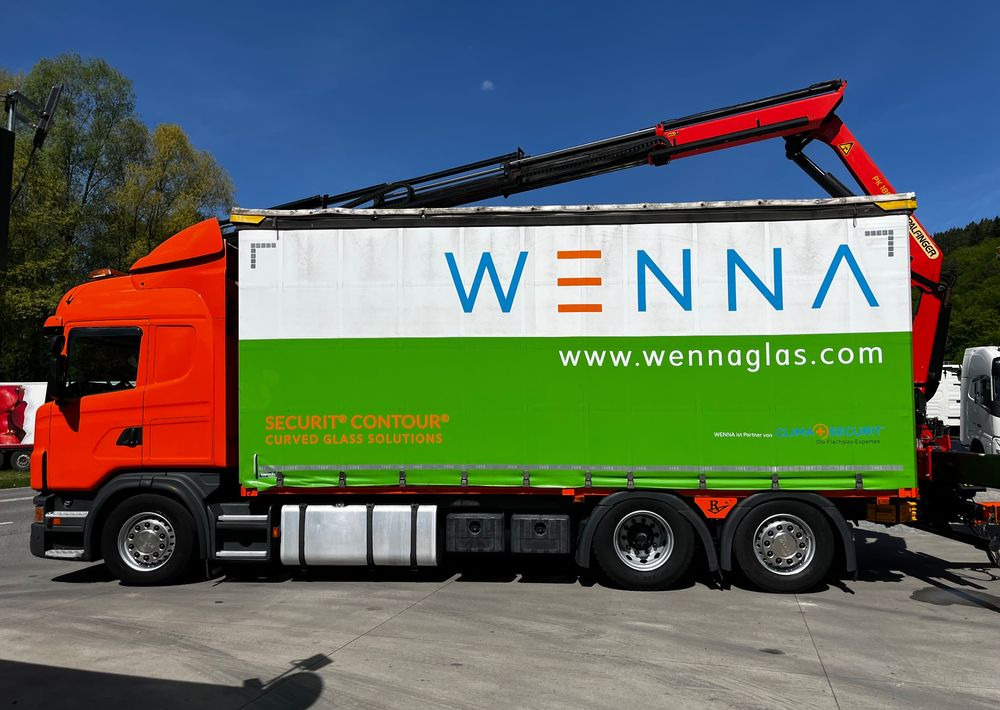 Scania G420 // Tandem // HDS Palfinger 18002 EH // Przyczepa // Oś skrętna podnoszona // Video !!! - Schuifzeilen vrachtwagen, Kraanwagen: afbeelding 3 Scania G420 // Tandem // HDS Palfinger 18002 EH // Przyczepa // Oś skrętna podnoszona // Video !!! - Schuifzeilen vrachtwagen, Kraanwagen: afbeelding 3
