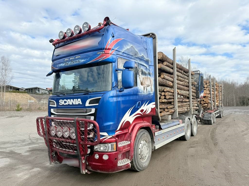 Scania R 730 6x4 Jonsered J1088S - Houttransport: afbeelding 1 Scania R 730 6x4 Jonsered J1088S - Houttransport: afbeelding 1