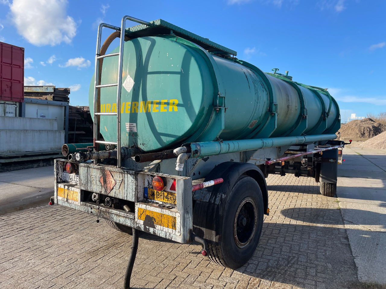 Burg Bitumen tank inox 14.000L - Tank aanhanger: afbeelding 3 Burg Bitumen tank inox 14.000L - Tank aanhanger: afbeelding 3