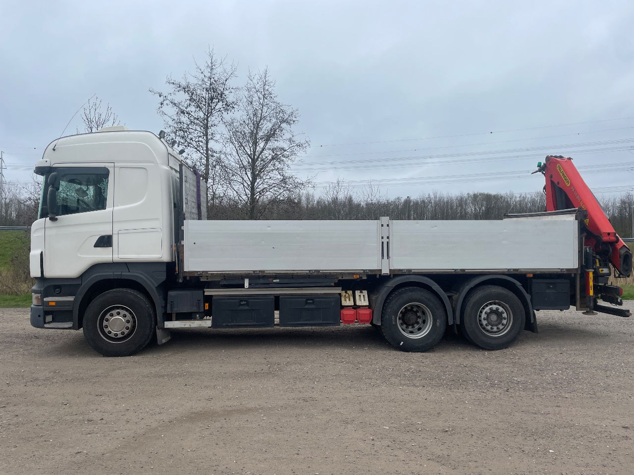 Scania R480 with Palfinger PK 19.001 SLD crane - Vrachtwagen met open laadbak: afbeelding 2 Scania R480 with Palfinger PK 19.001 SLD crane - Vrachtwagen met open laadbak: afbeelding 2