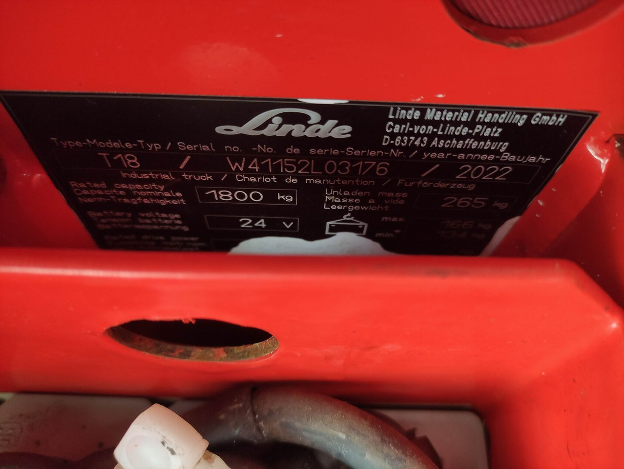 Linde T18-1152 - Palletwagen: afbeelding 5 Linde T18-1152 - Palletwagen: afbeelding 5