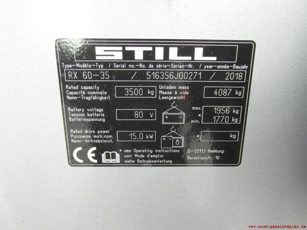 Leasing Still RX60-35 Still RX60-35: afbeelding 8