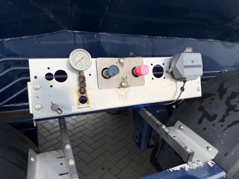 Tankoplegger Feldbinder EUT 59.3 59.3 KUUB, 4 VAKKEN, DRIE KEER TIEN TONS ASSEN, STUURAS.: afbeelding 14