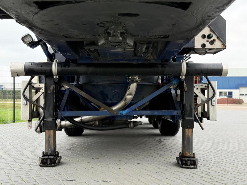 Tankoplegger Feldbinder EUT 59.3 59.3 KUUB, 4 VAKKEN, DRIE KEER TIEN TONS ASSEN, STUURAS.: afbeelding 6