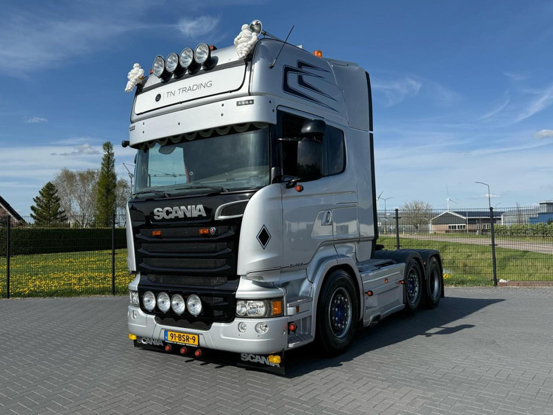 Scania R520 V8 FULL AIR, STEERING PUSHER, SHOW TRUCK, TOP - Trekker: afbeelding 2 Scania R520 V8 FULL AIR, STEERING PUSHER, SHOW TRUCK, TOP - Trekker: afbeelding 2
