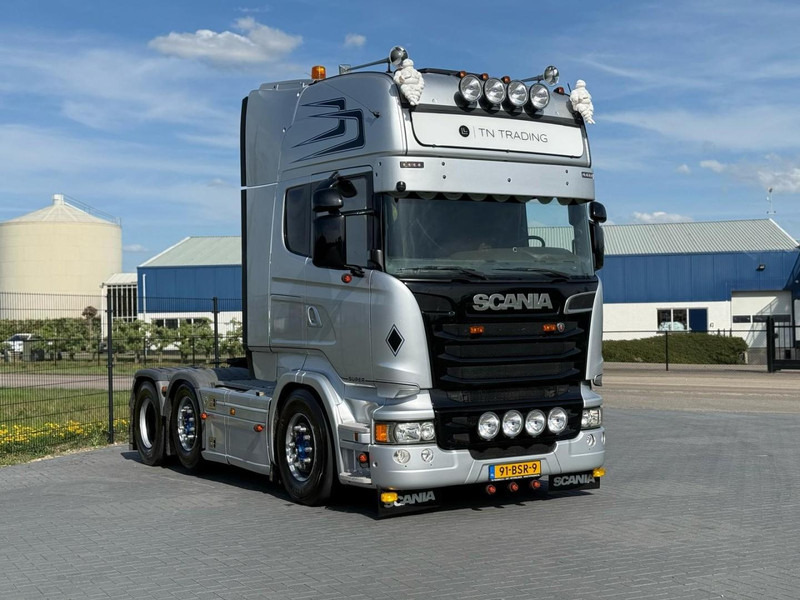 Scania R520 V8 FULL AIR, STEERING PUSHER, SHOW TRUCK, TOP - Trekker: afbeelding 1 Scania R520 V8 FULL AIR, STEERING PUSHER, SHOW TRUCK, TOP - Trekker: afbeelding 1