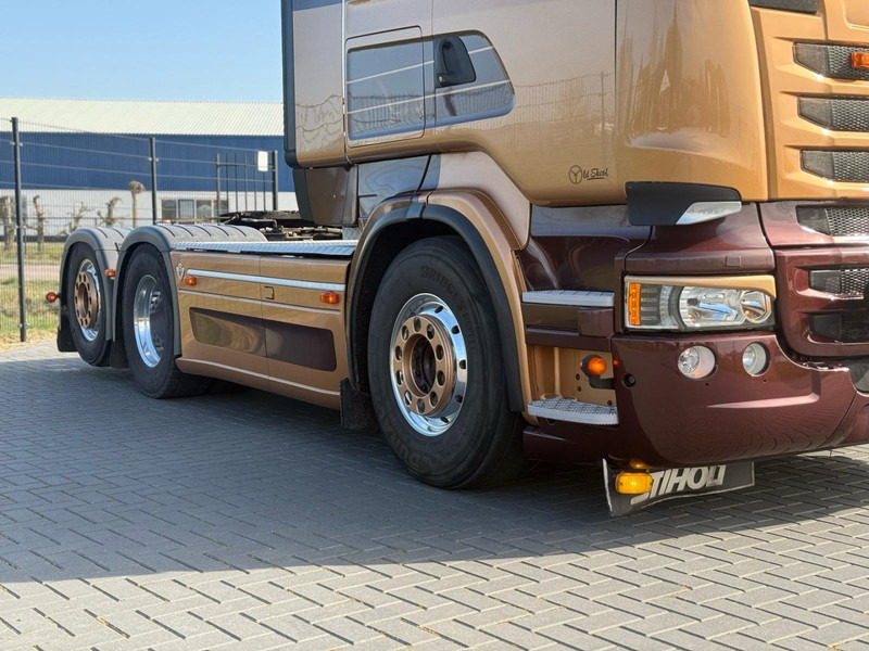 Scania R730 V8 V8, SHOWTRUCK VOLLUCHT, RETARDER,  HYDRAULIEK, BOOGIE, ALU WIELEN, LEER. - Trekker: afbeelding 5 Scania R730 V8 V8, SHOWTRUCK VOLLUCHT, RETARDER,  HYDRAULIEK, BOOGIE, ALU WIELEN, LEER. - Trekker: afbeelding 5