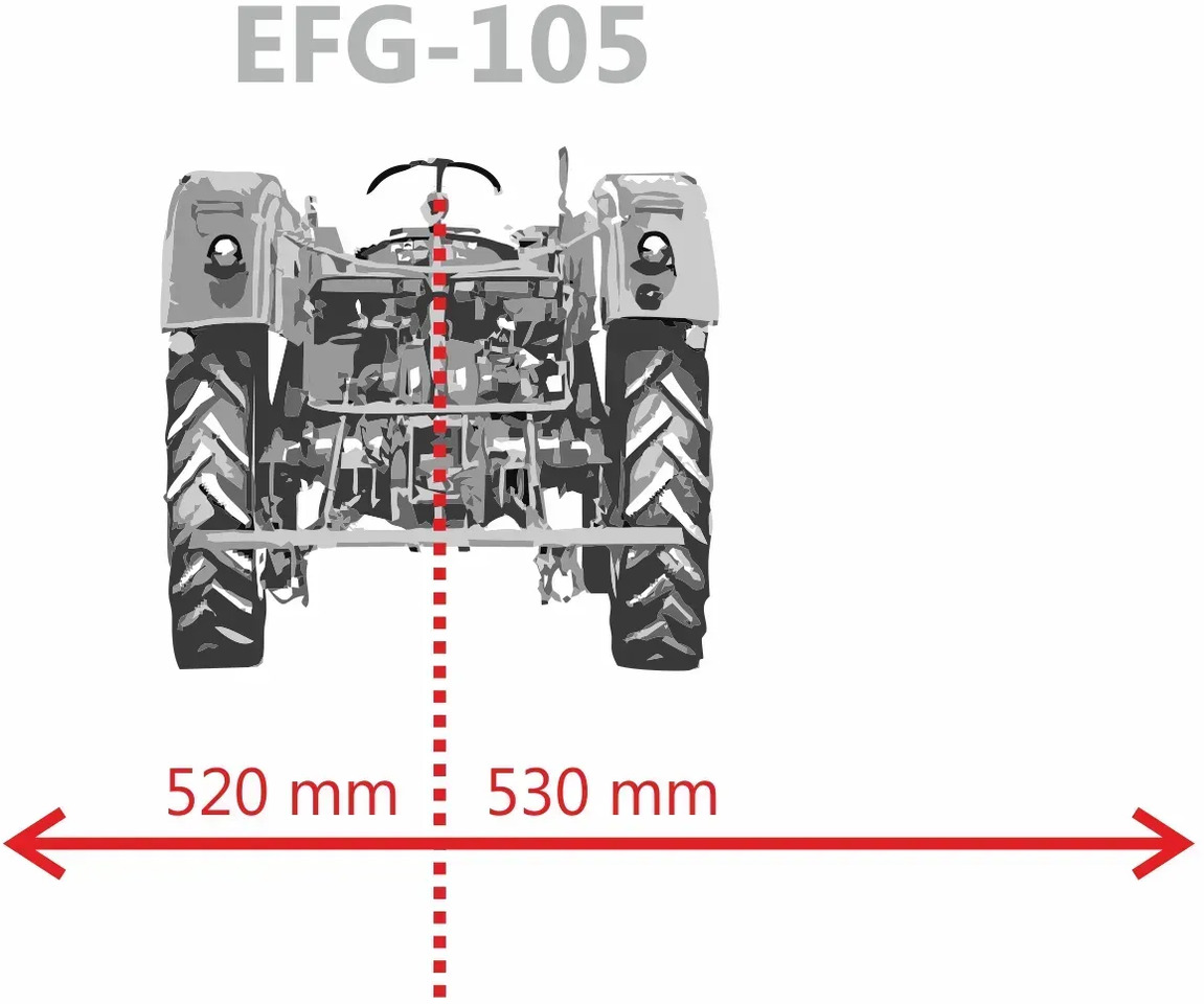 Kosiarka bijakowa Jansen EFG-105 Mulczer, Kosiarka, Mulczer bijakowy - Klepelmaaier: afbeelding 2 Kosiarka bijakowa Jansen EFG-105 Mulczer, Kosiarka, Mulczer bijakowy - Klepelmaaier: afbeelding 2