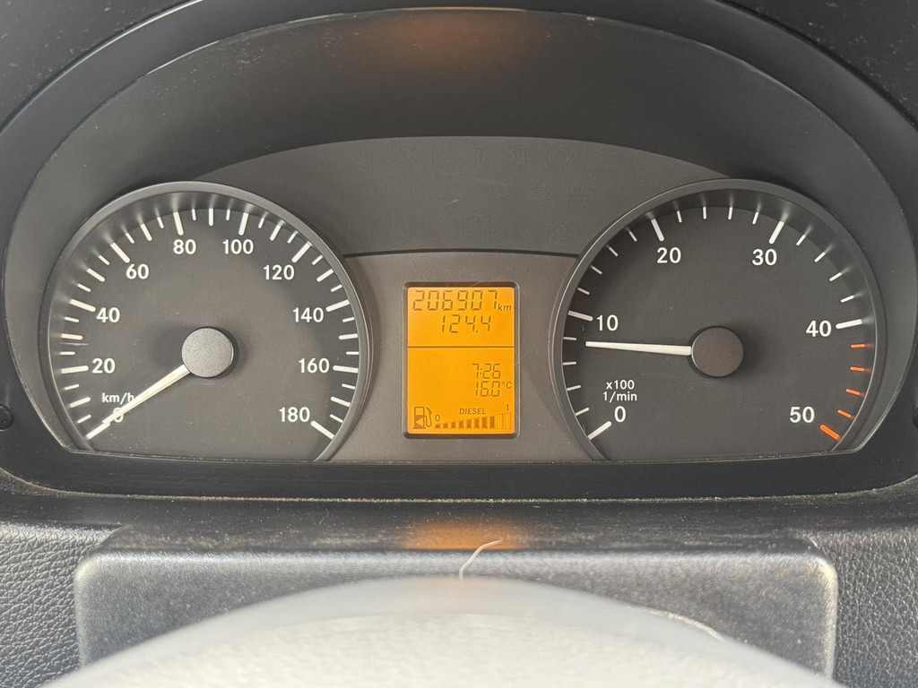 Gesloten bestelwagen Mercedes-Benz Sprinter-213 2.2 CDI 366 DC 2x Schuifdeur Airco Imperiaal Treeplank Trekhaak 3 Zitplaatsen: afbeelding 18